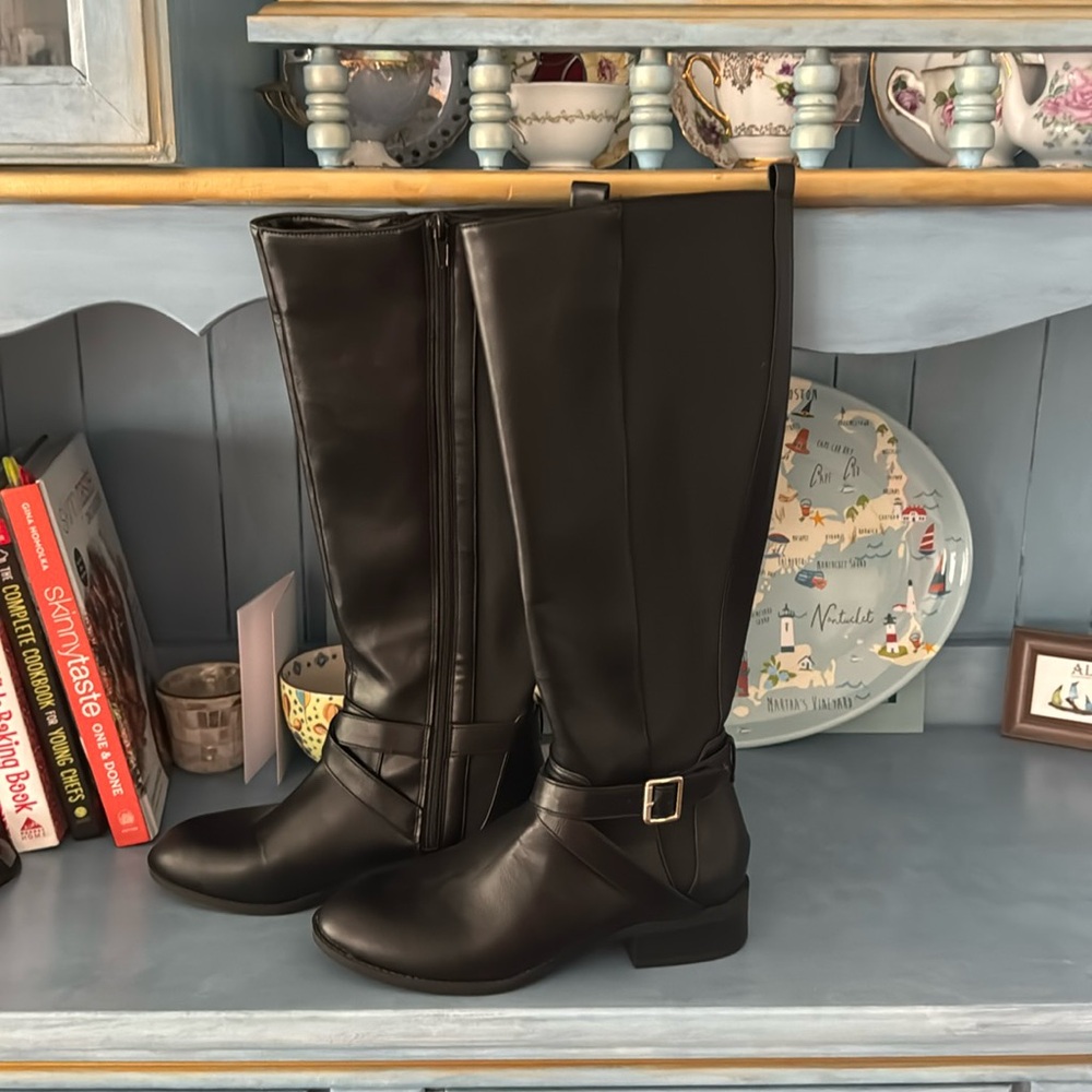 kelly and katie shoes black boots 8